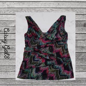 🔥 Last Chance 🔥 Bisou Bisou Sleeveless Top/Blouse XL